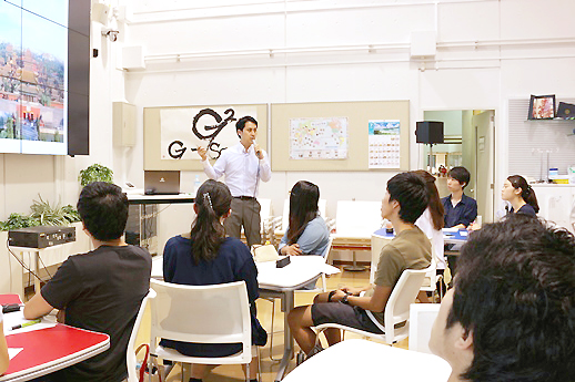 商学部兼任講師 九門大士の講演